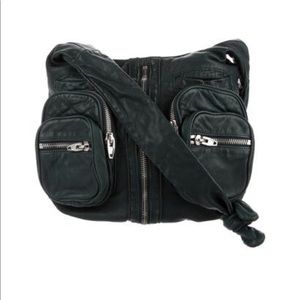 Alexander Wang Donna hobo in green leather